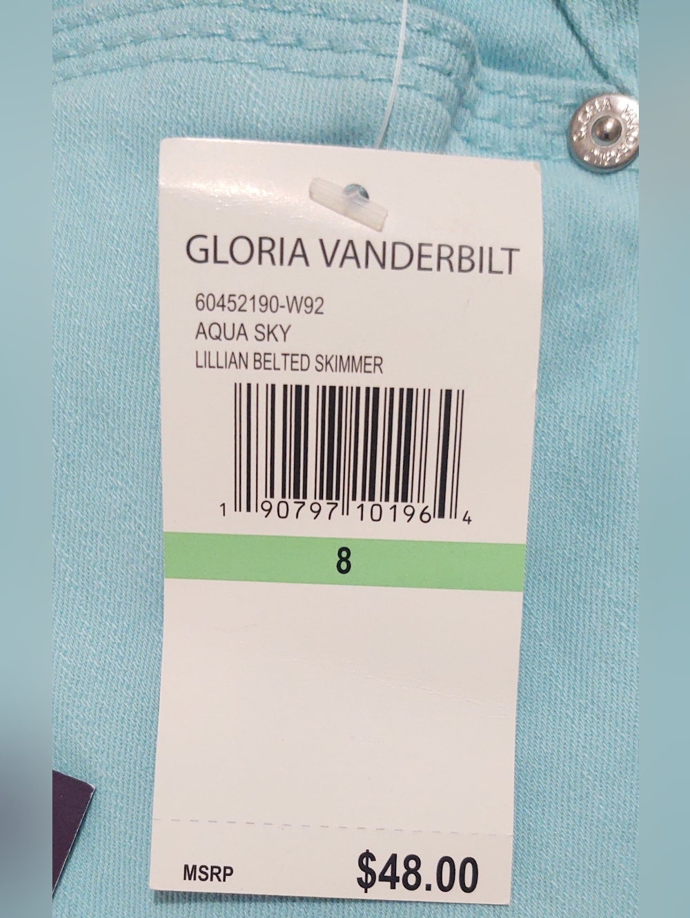 NWT Gloria Vanderbilt All Around Slimming Effect - Picture 5 of 10